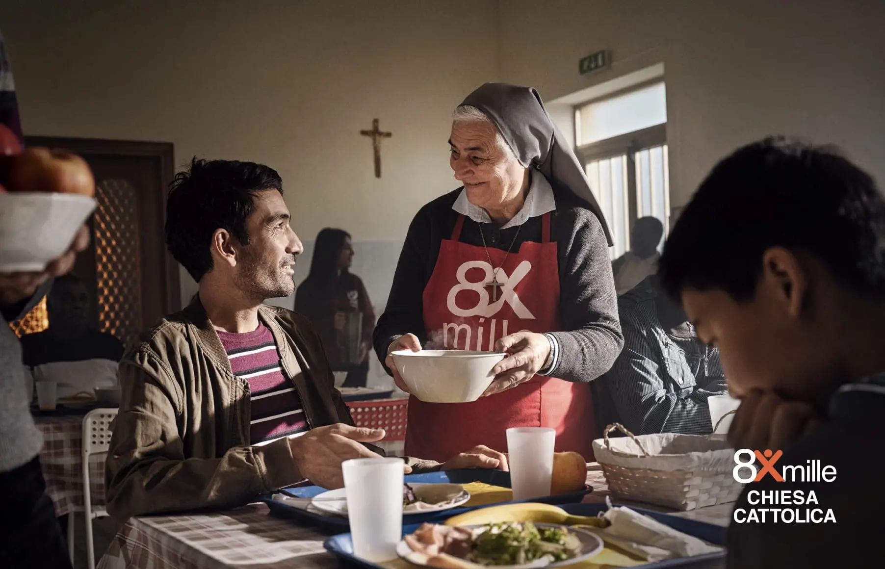 San Ferdinando protagonista della nuova campagna CEI: la Mensa Caritas racconta una Chiesa concreta, vicina e solidale