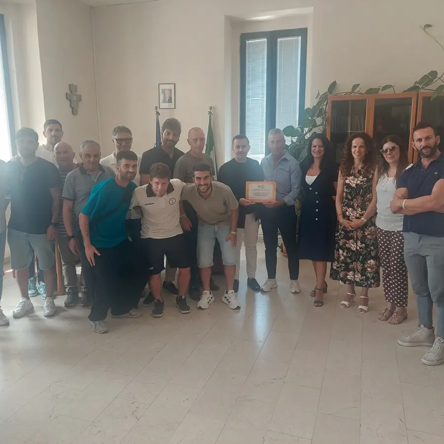 Taurianova Academy arriva in promozione, il sindaco Biasi premia dirigenti e calciatori