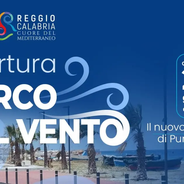 Reggio, al via l'apertura ufficiale del \"Parco del Vento\", il nuovo lungomare di Punta Pellaro