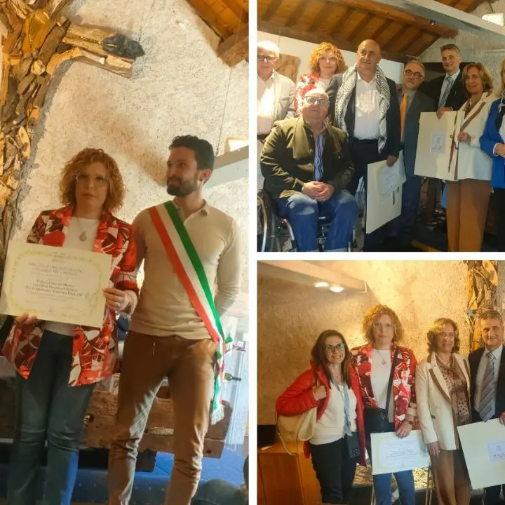 \"Dieci giusti per il mondo\": premiati in Veneto il dirigente scolastico gioiese Domenico Pirrotta e la professoressa Francesca Moricca
