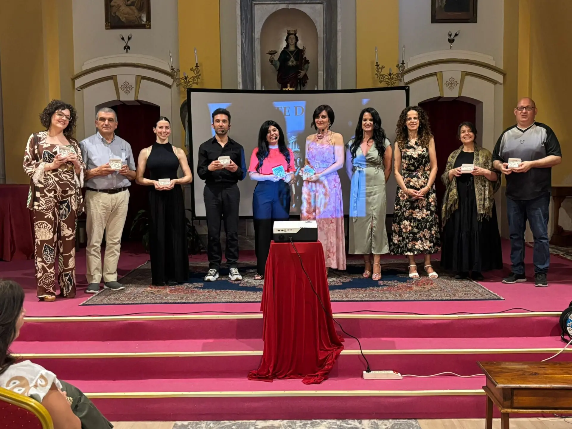 \"La notte delle Muse\": a Taurianova un viaggio tra arte, emozioni e filosofia nella Chiesa degli Artisti