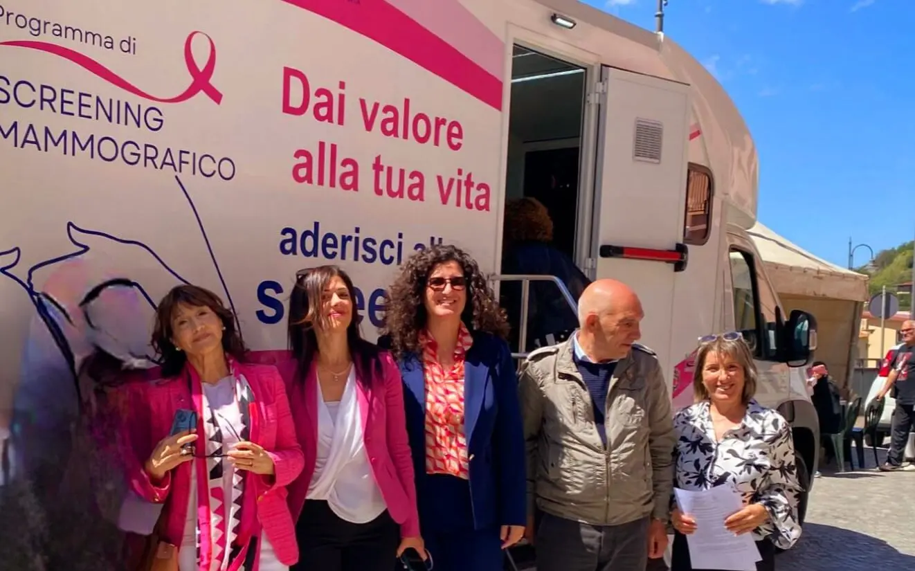 Prevenzione oncologica itinerante: l'Asp di Reggio prosegue la campagna di screening nei comuni della provincia