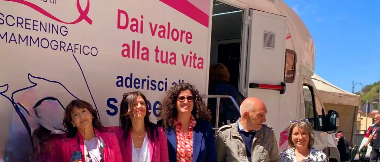 Prevenzione oncologica itinerante: l'Asp di Reggio prosegue la campagna di screening nei comuni della provincia