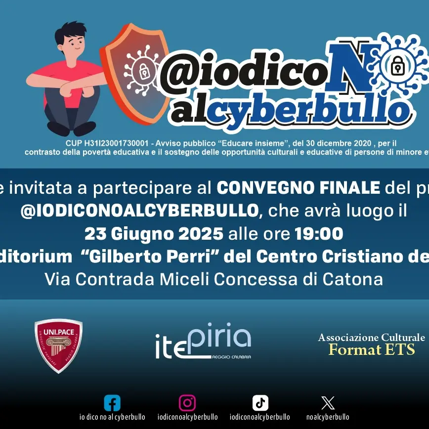 Reggio, evento conclusivo del progetto “Io Dico No al Cyberbullismo”