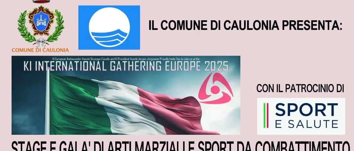 Evento internazionale di arti marziali Kempo a Caulonia, Siderno e Polistena
