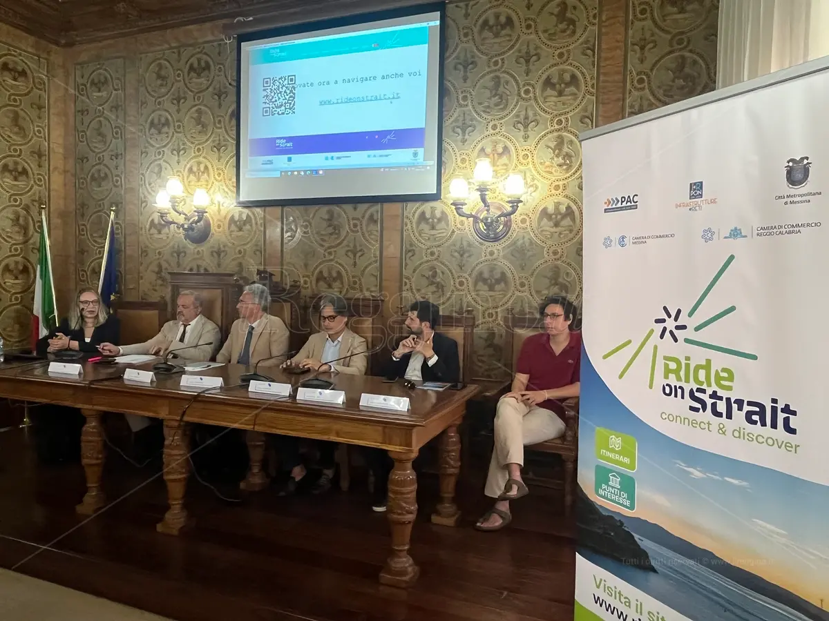 Le sponde dello Stretto sempre più connesse, presentato questa mattina il portale turistico Ride on Strait - VIDEO