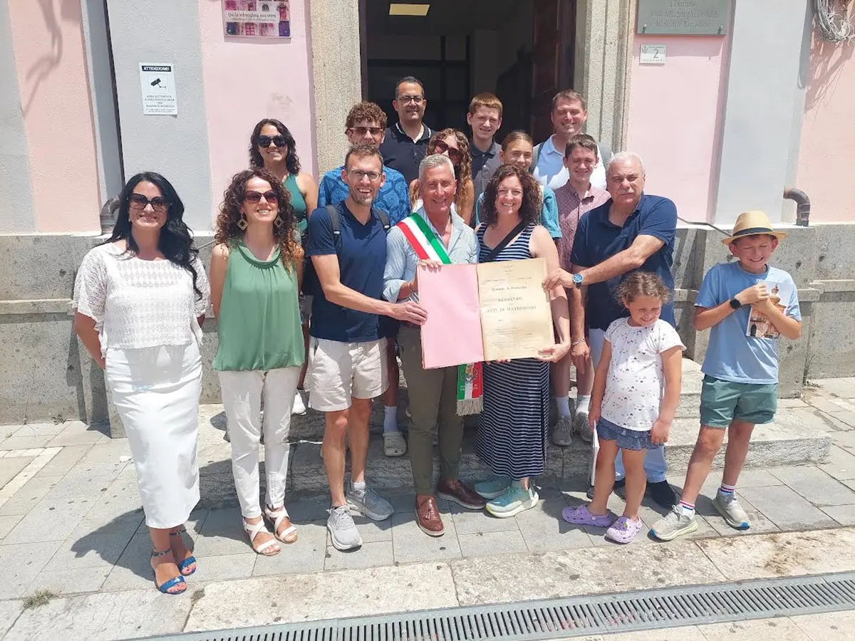 Turismo delle radici a Taurianova, Melissa e Jesse Montagnese in visita nella terra dei loro antenati