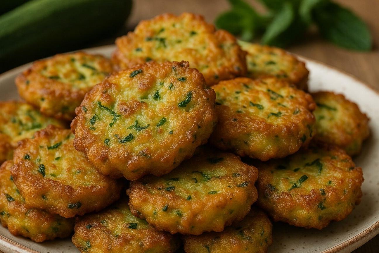 LA RICETTA DEL GIORNO | Frittelle di zucchina e menta