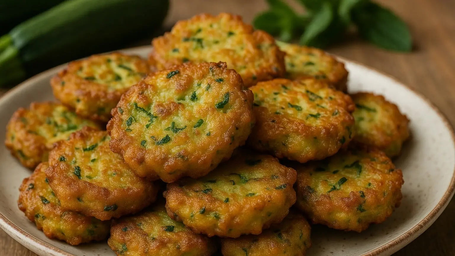 LA RICETTA DEL GIORNO | Frittelle di zucchina e menta