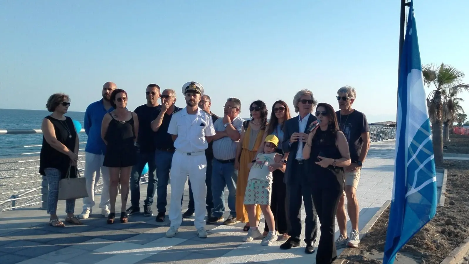 A Caulonia la cerimonia di innalzamento della “Bandiera Blu 2025”