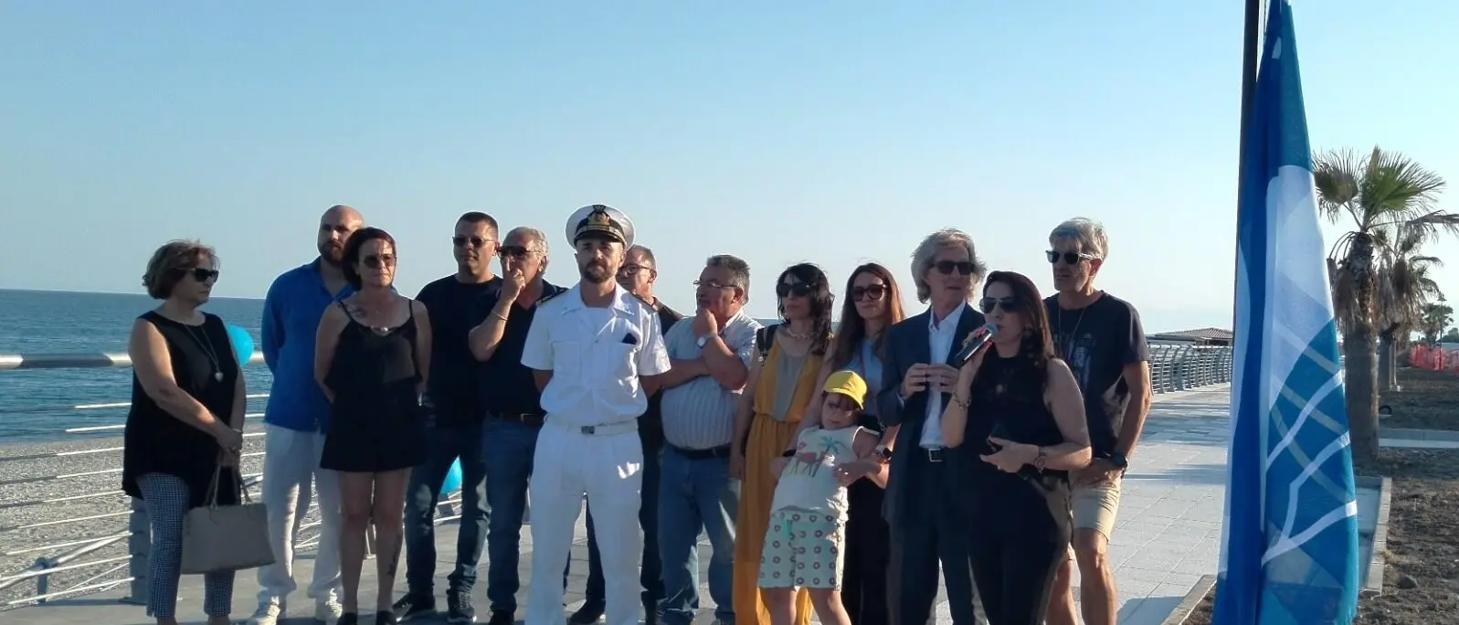 A Caulonia la cerimonia di innalzamento della “Bandiera Blu 2025”