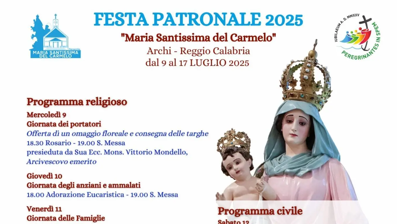 Archi Carmine si prepara alla Festa Patronale tra fede e tradizione