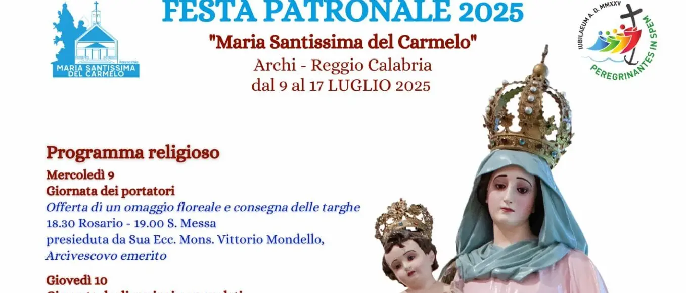 Archi Carmine si prepara alla Festa Patronale tra fede e tradizione