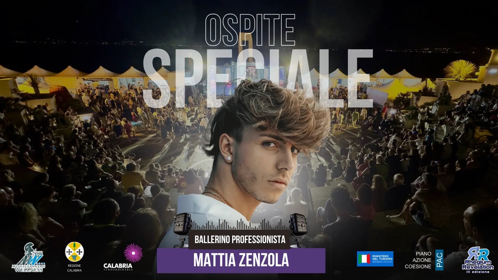 Reggio, Mattia Zenzola ospite del “Rhegium Revelation – Talenti in Scena”