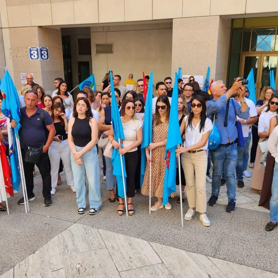 I precari presidiano il Tribunale per una giustizia più giusta e puntuale: «Stabilizzazione indispensabile»