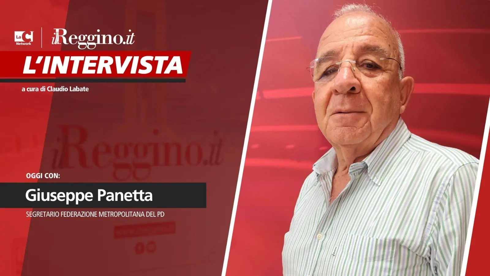 A TU PER TU | Panetta alla sfida del Pd: «Dobbiamo cambiare il partito, dialettica aperta anche con i non iscritti per darci un profilo programmatico» | VIDEO