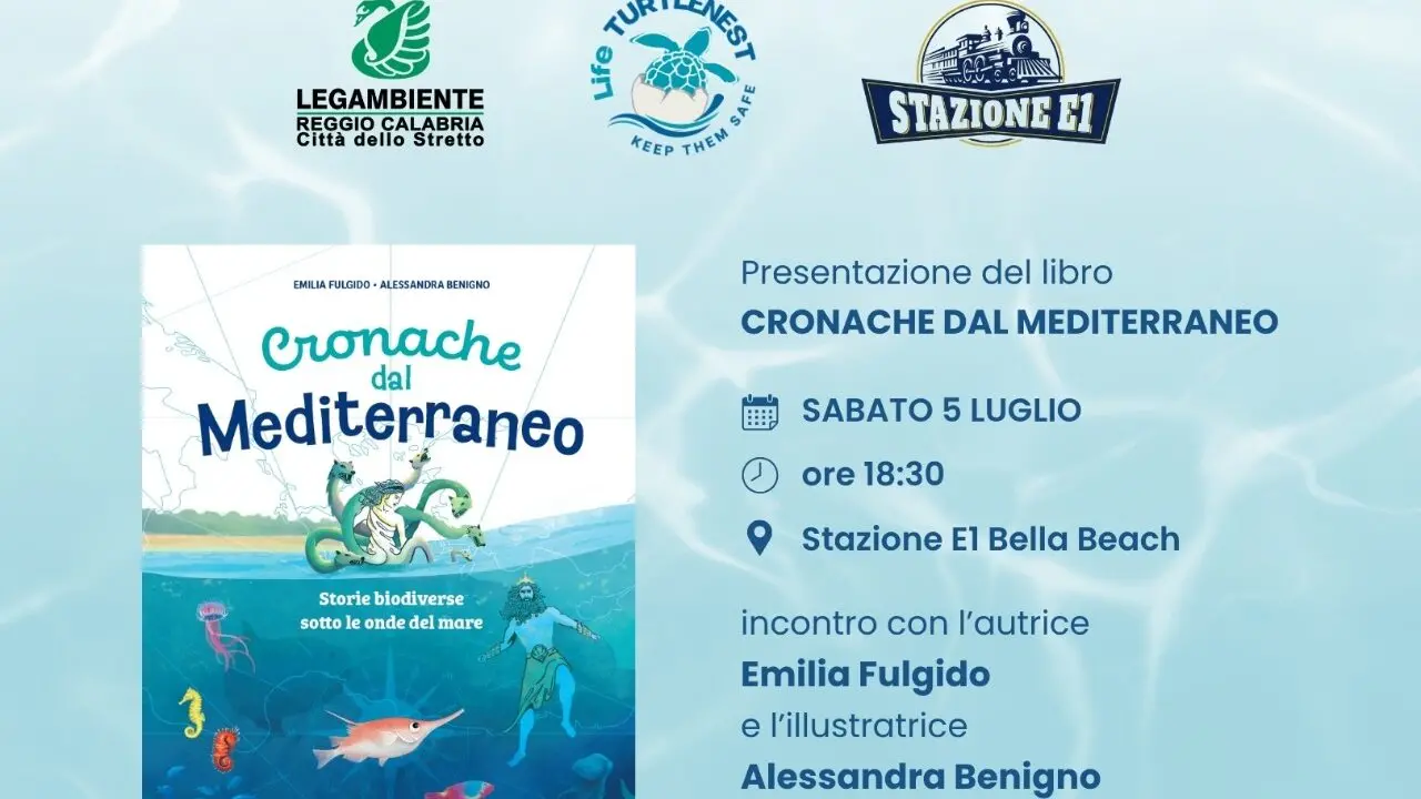 Reggio, il 5 luglio iniziativa dal tema “Un tuffo nel cuore del Mediterraneo”