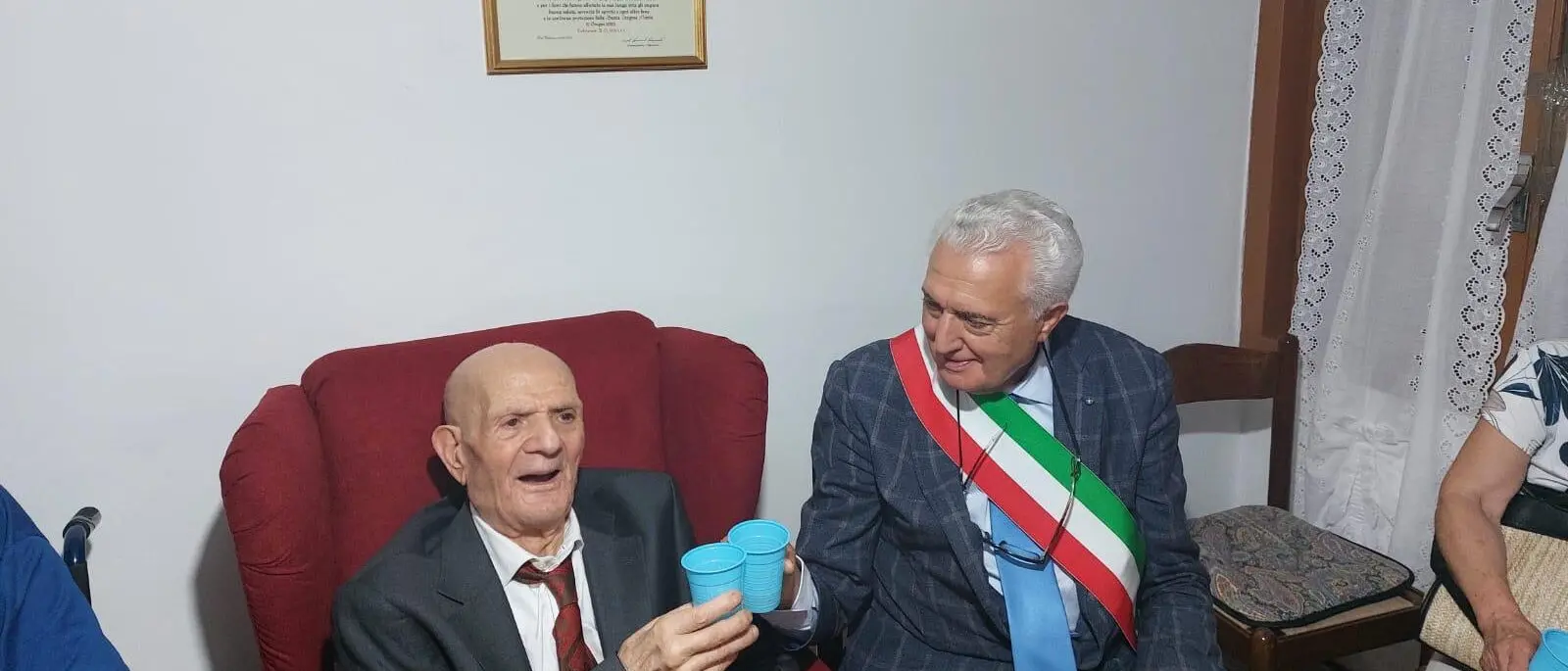 Sant’Alessio festeggia il suo nuovo centenario: Antonino D’Agostino, una vita tra affetti, campagna e bicicletta