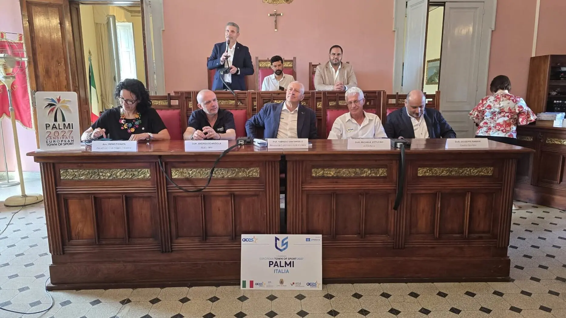 Palmi sogna \"l'European Town of Sport 2027\": in città la commissione Aces Europe