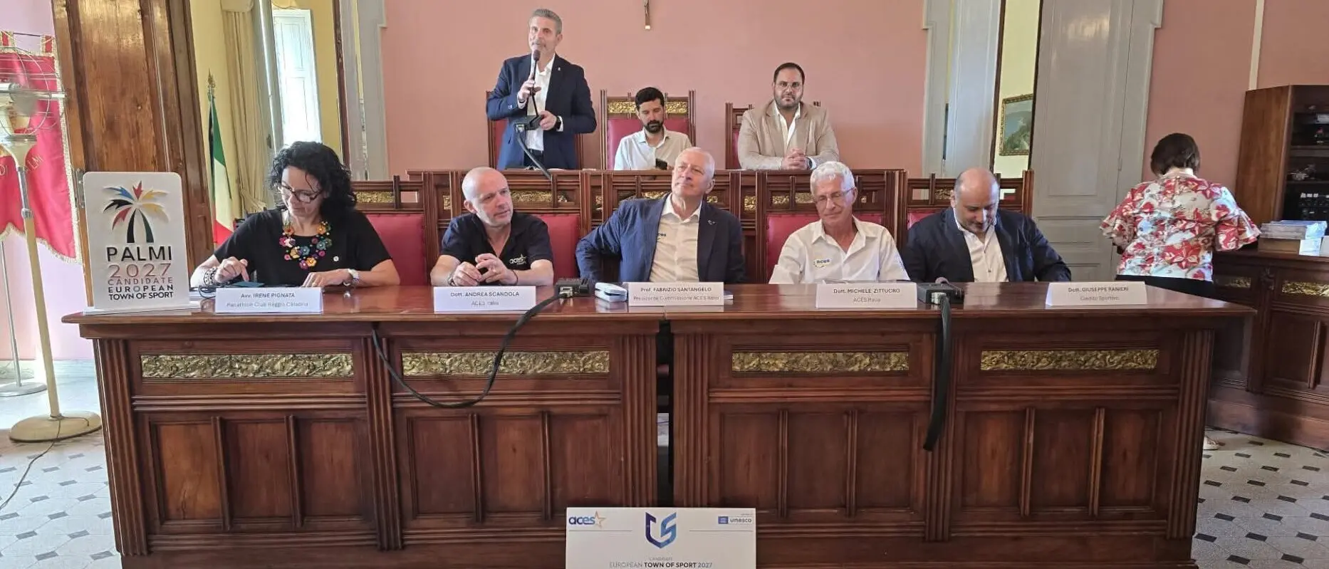 Palmi sogna \"l'European Town of Sport 2027\": in città la commissione Aces Europe