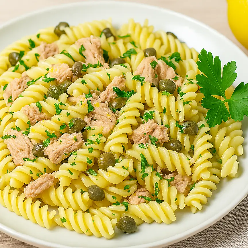 LA RICETTA DEL GIORNO | Insalata di pasta con tonno, limone e capperi