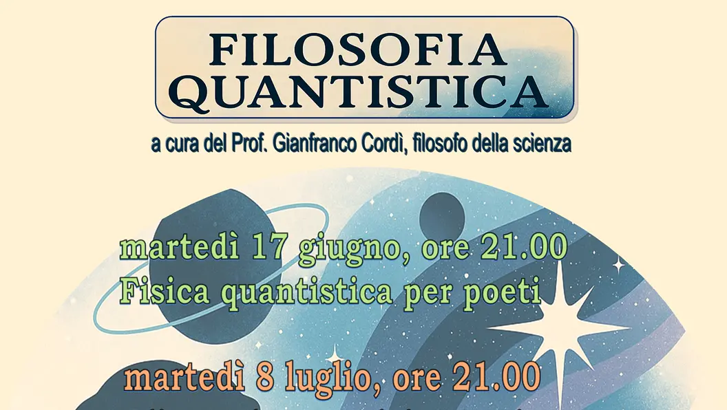 Reggio, al Planetarium \"Alice nel Paese dei Quanti\" con il Professor Gianfranco Cordì
