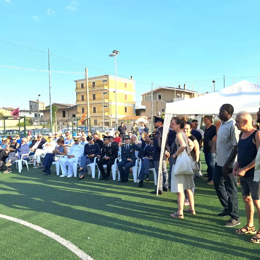 Campi da calcetto confiscati al clan Bellocco restituiti alla comunità di San Ferdinando
