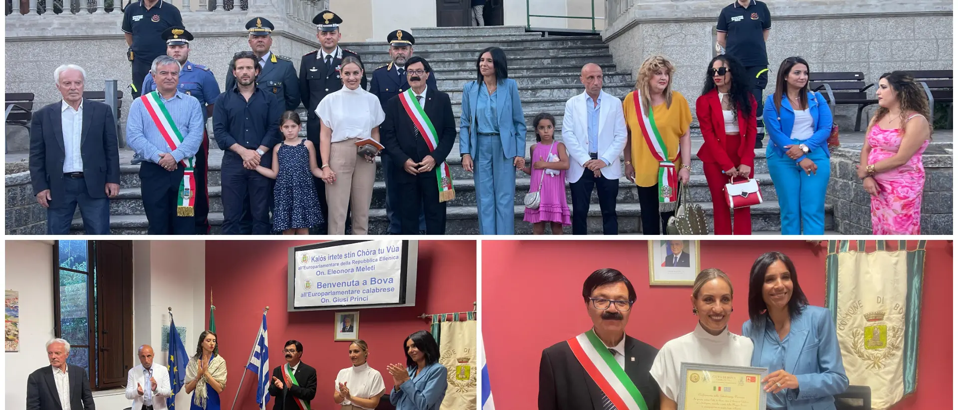 Bova al centro dell’Europa: Eleonora Meleti cittadina onoraria nel segno della storia e del futuro della lingua Greca di Calabria - VIDEO