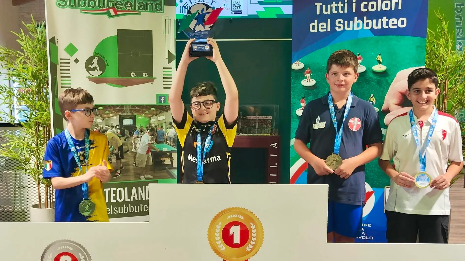 Il reggino Marco Averna è Campione d’Italia Under12 di Calcio da Tavolo