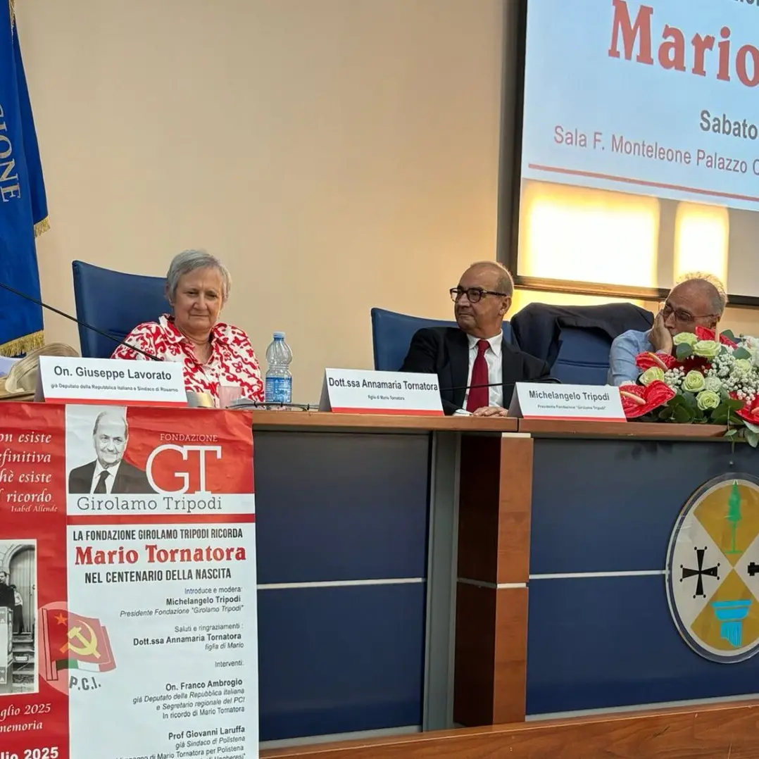Reggio, convegno promosso dalla Fondazione Girolamo Tripodi per ricordare la figura di Mario Tornatora