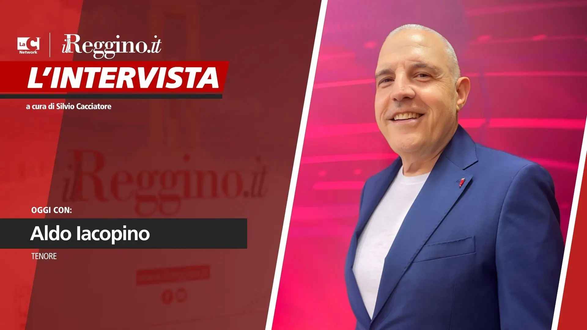 A TU PER TU | Il tenore Aldo Iacopino: «Reggio mi ha dato tutto, ma sogno ancora un concerto al Cilea» - VIDEO