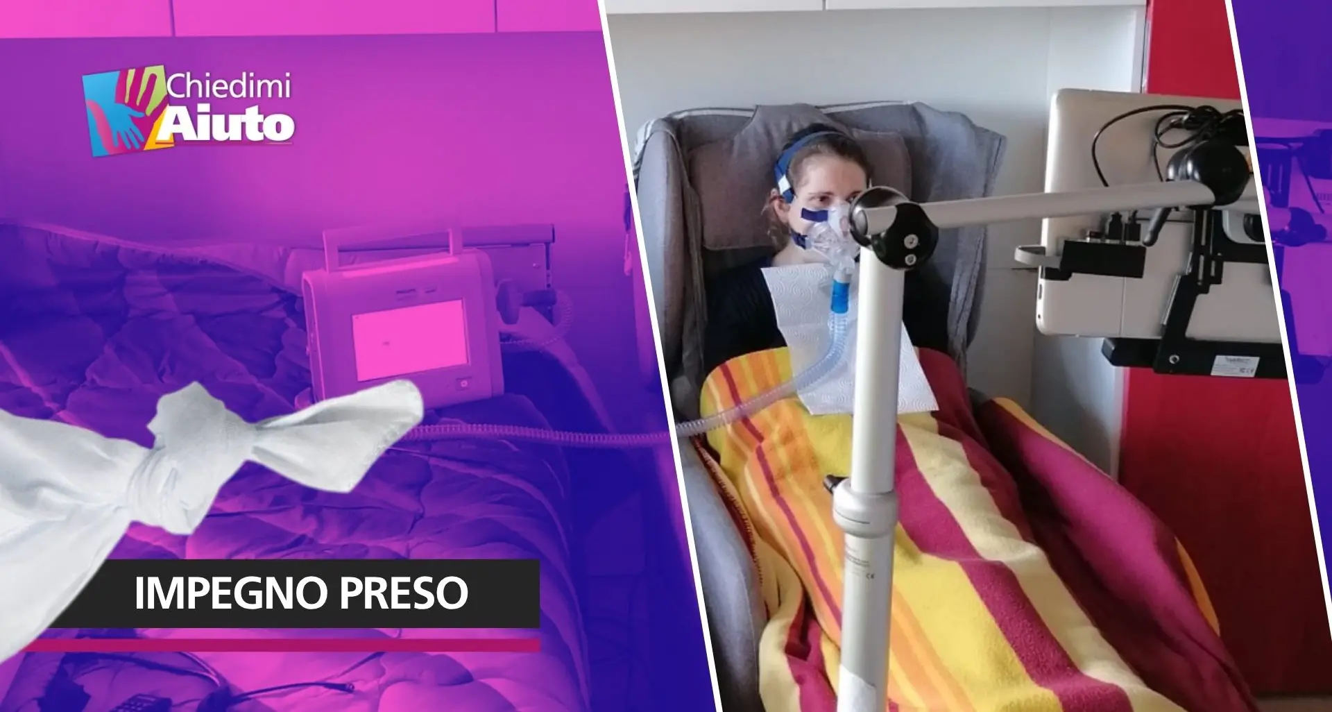 CHIEDIMI AIUTO | La voce dell’amore e della dignità: dopo la denuncia, arrivano risposte per Sergio e sua moglie malata di Sla