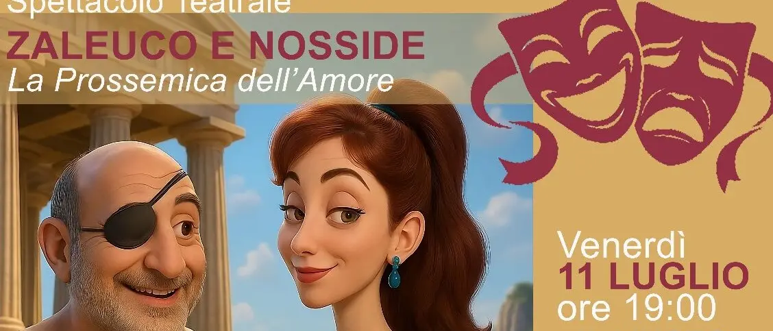 Gioia Tauro, al Museo Metauros lo spettacolo teatrale \"Zaleuco e Nosside\"