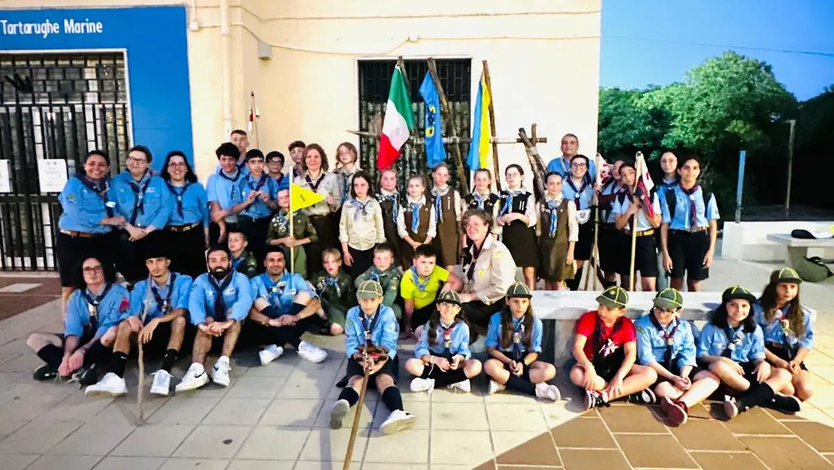 Dai rifugi antiaerei alle stelle della Calabria: tredici bambini ucraini accolti come figli nella comunità scout di Brancaleone - FOTO
