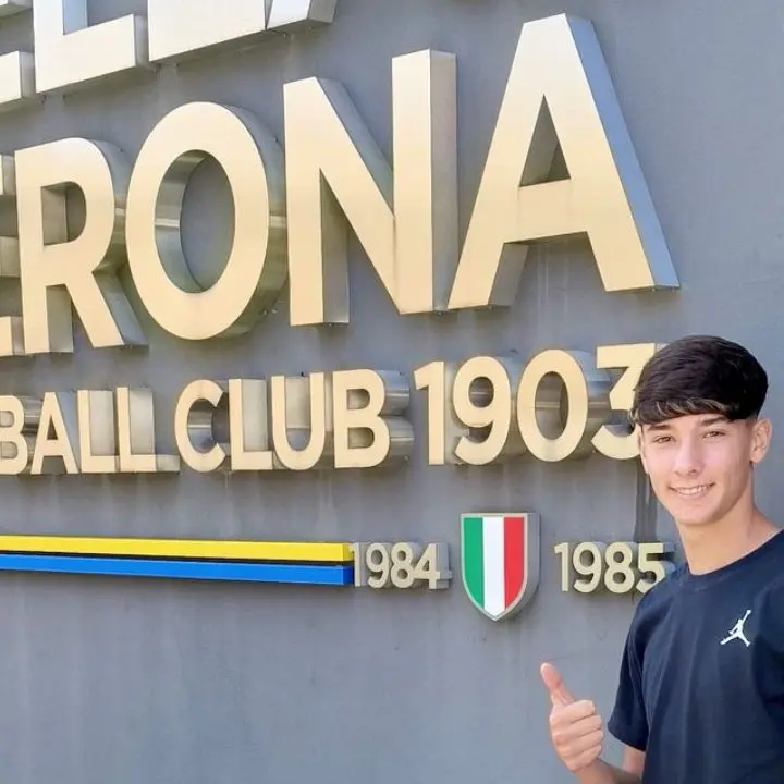 Dalla scuola calcio Segato di Reggio ai professionisti dell'Hellas Verona: il sogno di Alessandro Fusaro di Palmi
