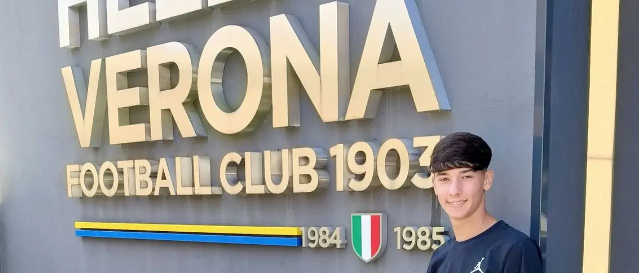 Dalla scuola calcio Segato di Reggio ai professionisti dell'Hellas Verona: il sogno di Alessandro Fusaro di Palmi