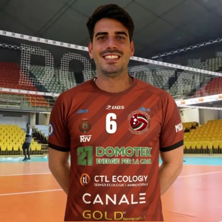 Domotek volley Reggio, arriva il centrale centrale Luca Presta