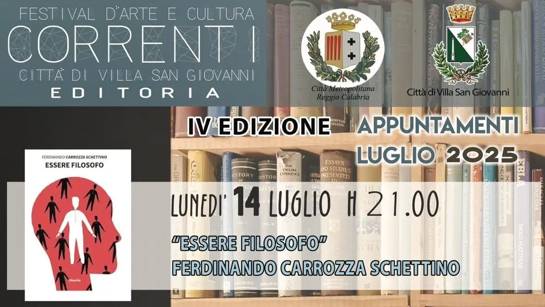 Villa, al via la quarta edizione del Festival Correnti editoria