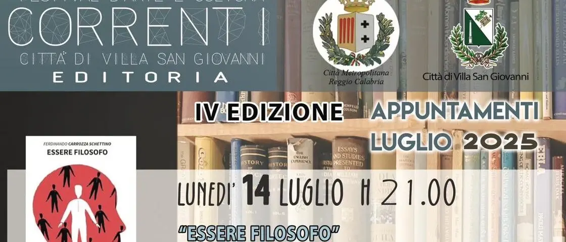 Villa, al via la quarta edizione del Festival Correnti editoria