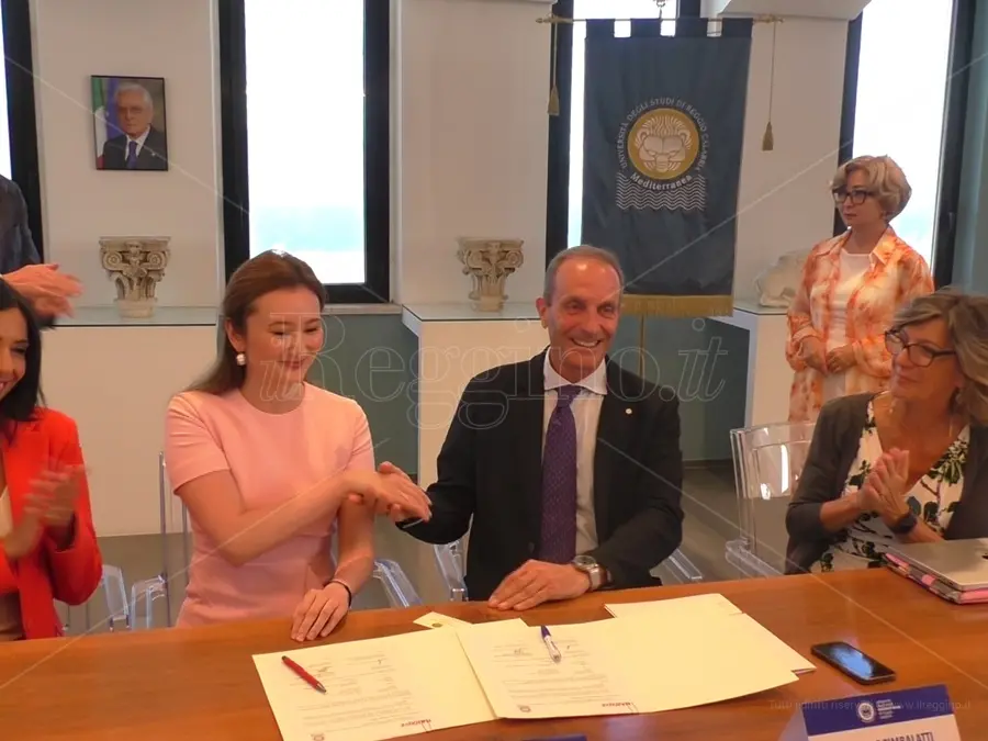 Mediterranea e Narxoz: sottoscritto un protocollo tra le università di Reggio e di Almaty in Kazakistan - VIDEO