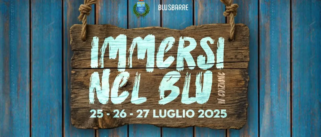 Siderno, torna la quarta edizione di \"Immersi nel Blu-Festival del Mare\"