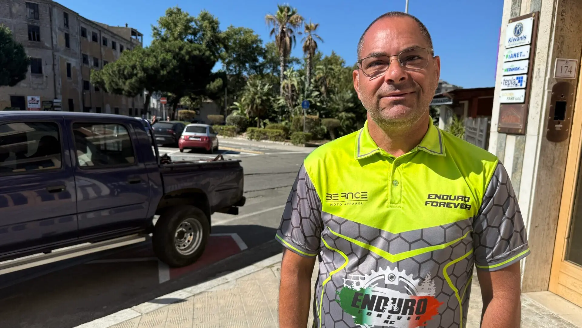 Reggio, Megale da Enduro ACSI al volante sullo slalom Santo Stefano-Mannoli