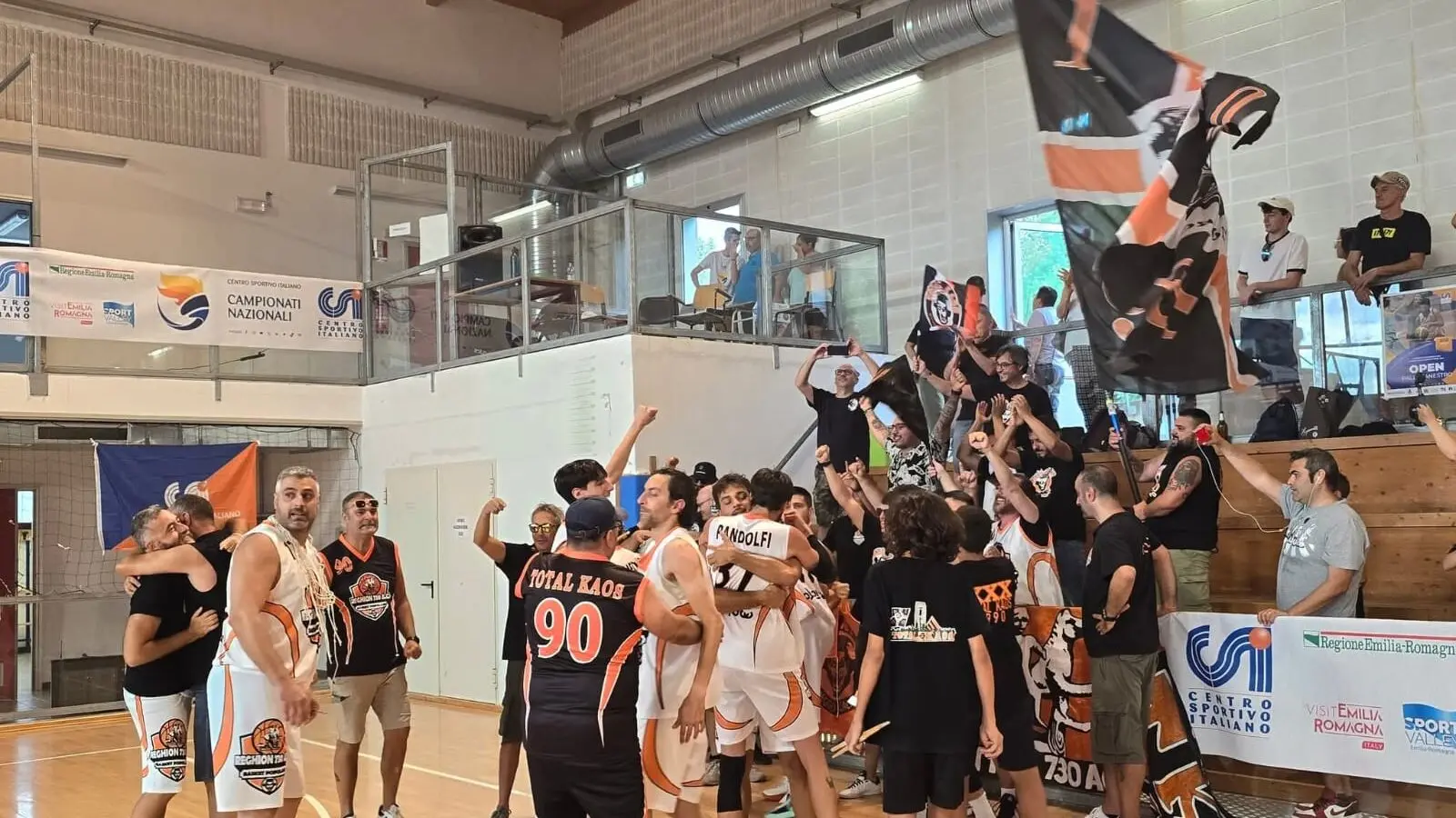 Basket Reghion 730 a.c. campioni d’Italia del Csi, Falcomatà: «Dopo dieci anni il titolo Csi torna a Reggio»