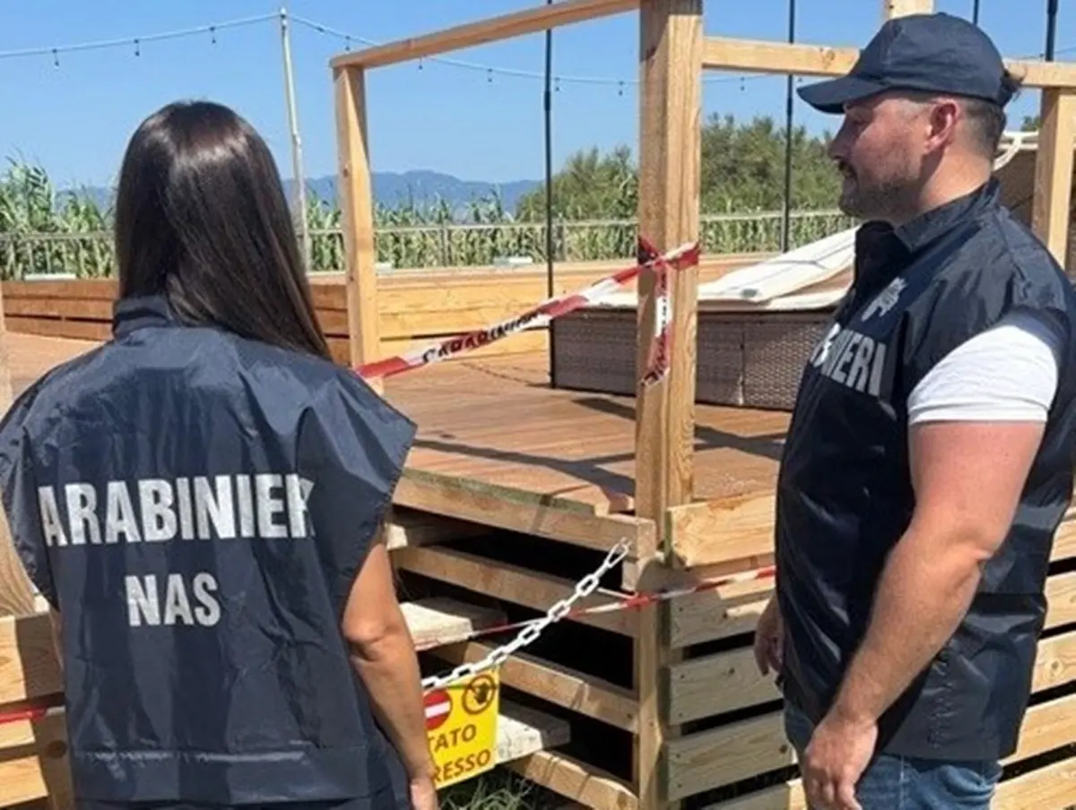 Campagna Estate Tranquilla 2025 del Nas a Reggio: sequestrate 4 tonnellate di alimenti e 8 persone denunciate