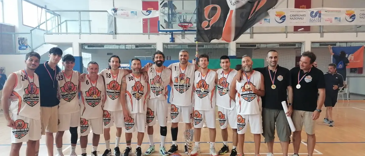 Reghion basket popolare Campione d'Italia: uno scudetto storico