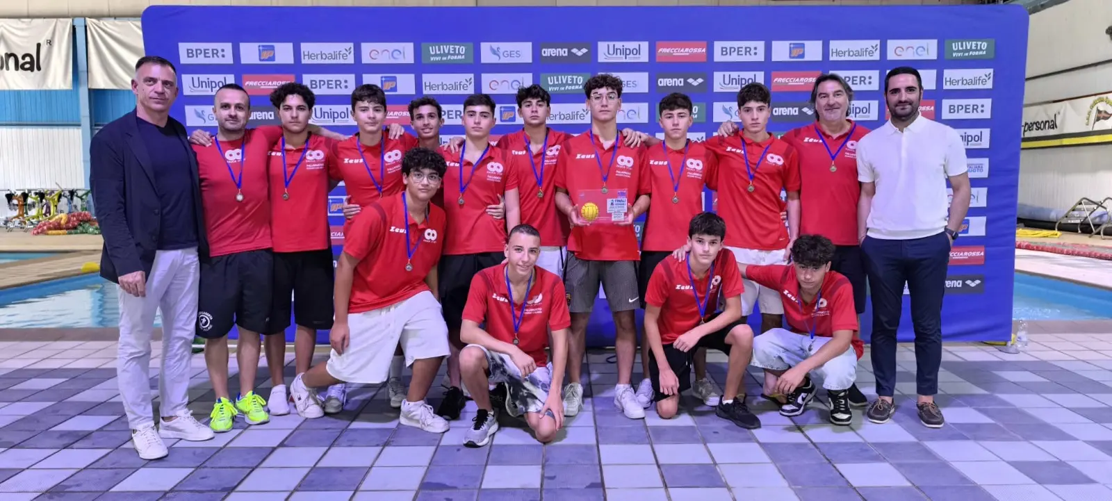 Pallanuoto, Italica Sport Reggio e Casoria alla ribalta nazionale: sesto posto assoluto nella categoria Allievi C