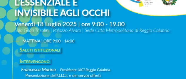 Reggio, l'UICI promuove una giornata dedicata alla salute degli occhi con visite oculistiche gratuite