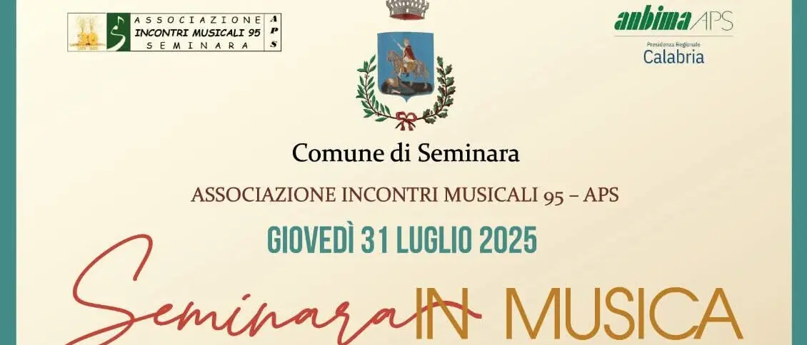 A Seminara una serata dedicata alla musica del territorio
