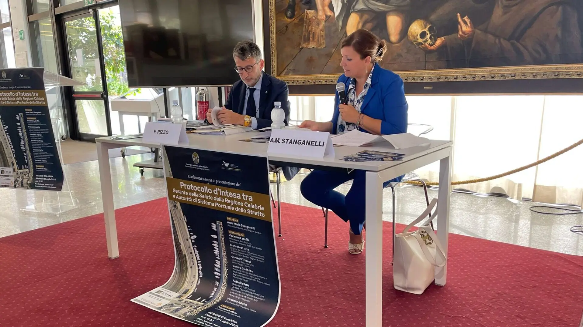 Tutela della salute di passeggeri e lavoratori nell’area dello Stretto, siglato un protocollo tra garante e l’autorità portuale