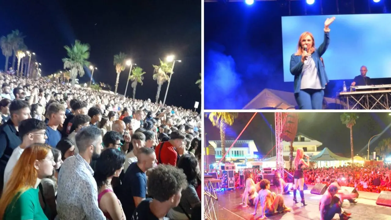 Clara e Nathalie Aarts infiammano il lungomare di Gioia Tauro: generazioni a confronto in una serata di grande musica